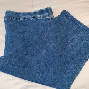 Terra & Sky Petite 20W-22W Cropped Jeans